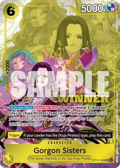 Gorgon Sisters Winner Pack 2026 Vol 3 #OP14-105