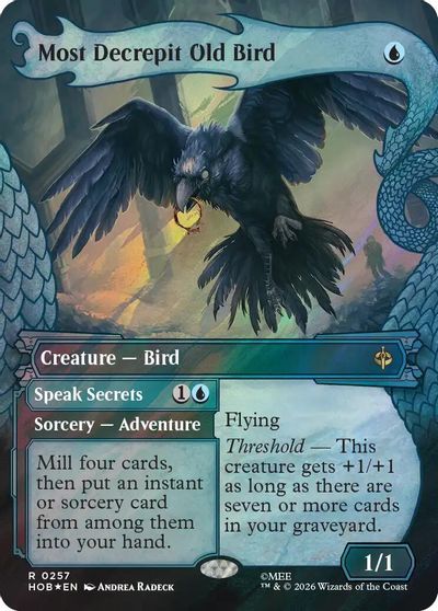 Most Decrepit Old Bird [Showcase Foil] #257