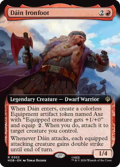 Dain Ironfoot Extended Art #302