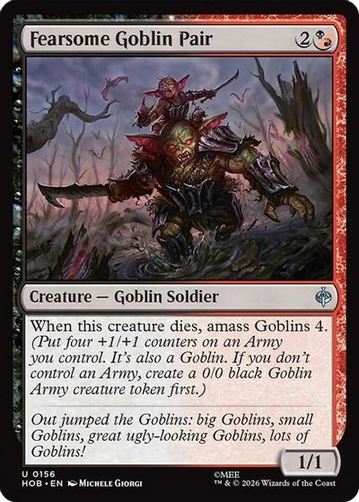 Fearsome Goblin Pair #156