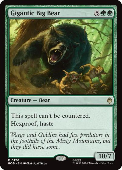 Gigantic Big Bear #126