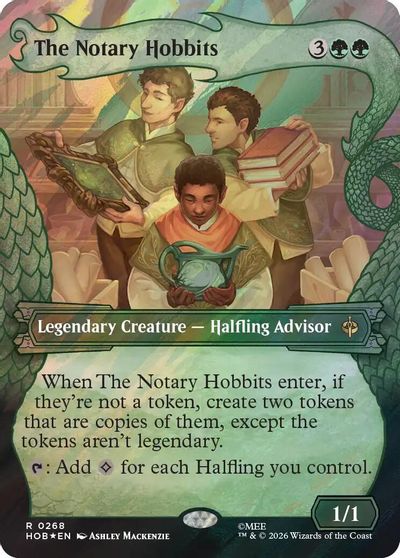 The Notary Hobbits [Showcase Foil] #268