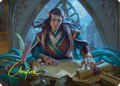 Elrond, Moon-Reader [Signature] #9