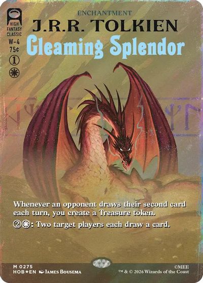 Gleaming Splendor Borderless Surge Foil #275