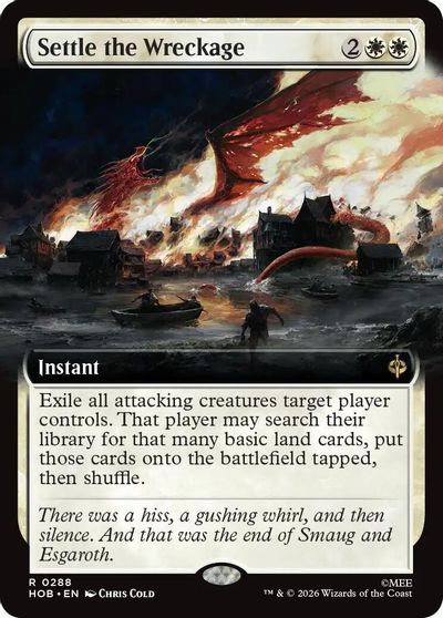 Settle the Wreckage Extended Art #288