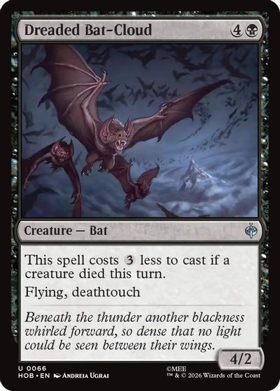 Dreaded Bat Cloud #66