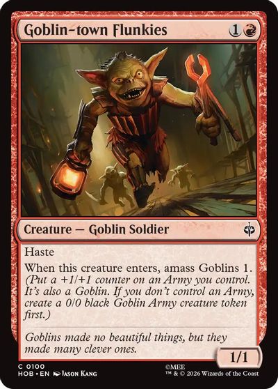 Goblin town Flunkies #100