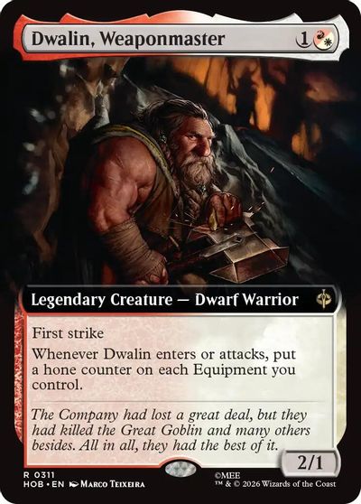 Dwalin Weaponmaster Extended Art #311