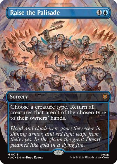 Raise the Palisade Borderless #18