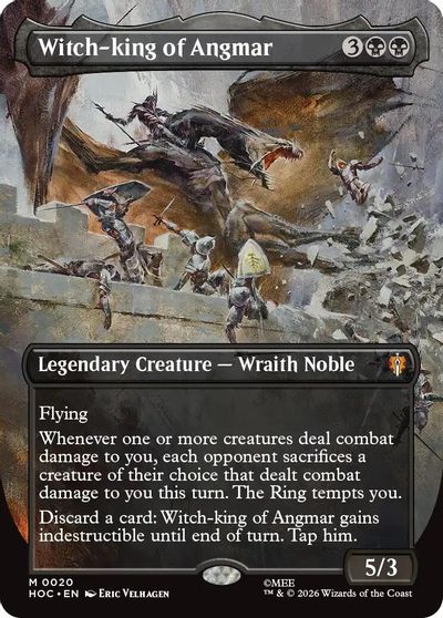 Witch king of Angmar Borderless #20