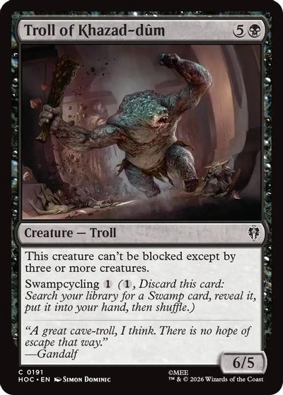 Troll of Khazad dum #191