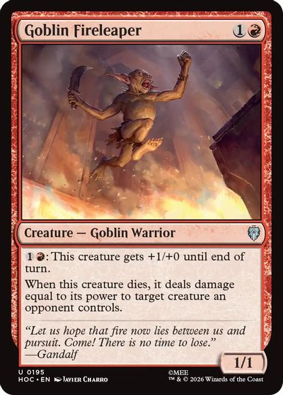 Goblin Fireleaper #195