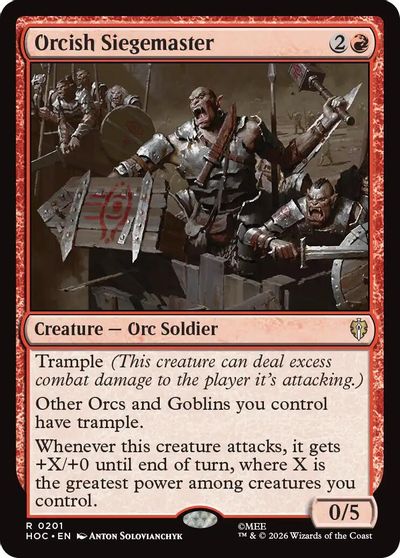 Orcish Siegemaster #201