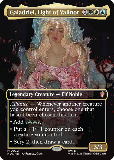 Galadriel Light of Valinor Borderless #32