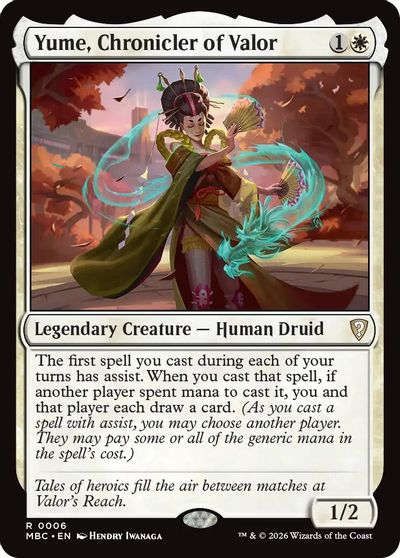 Yume Chronicler of Valor