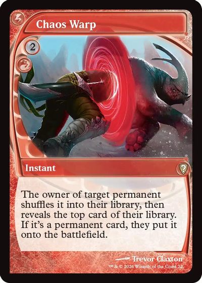 Chaos Warp Future Sight