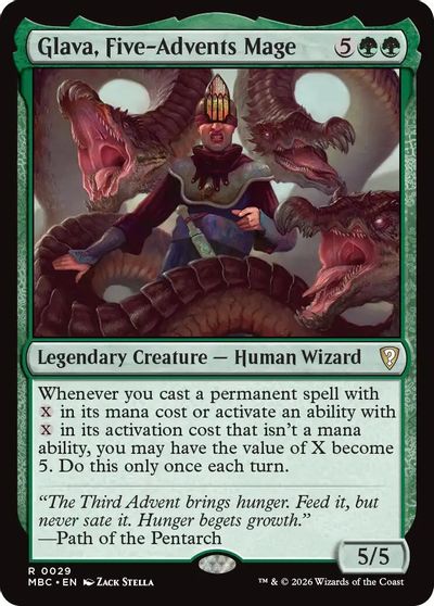 Glava Five Advents Mage