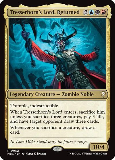 Tresserhorns Lord Returned