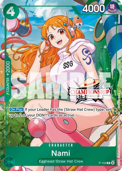 Nami CS 26 27 Celebration Pack #P-102