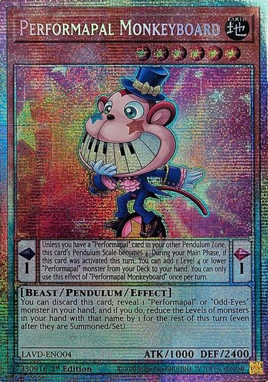 Performapal Monkeyboard (Starlight Rare)