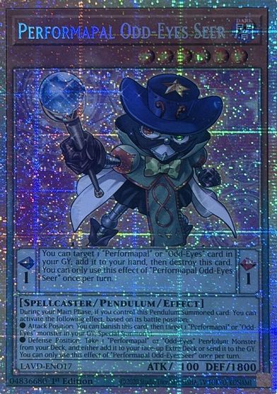 Performapal Odd-Eyes Seer [Starlight Rare] LAVD-ENO17