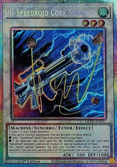 Hi-Speedroid Cork Shooter (Starlight Rare)