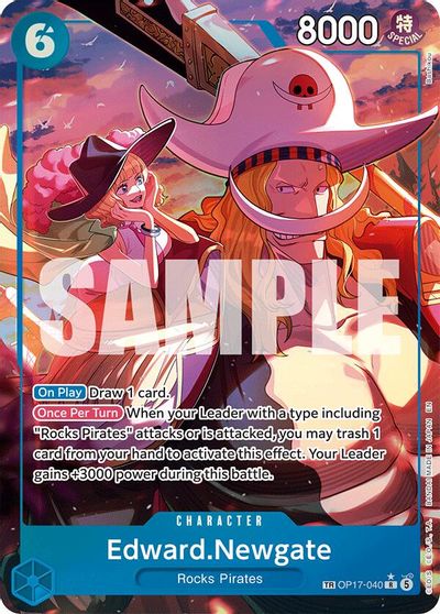 Edward.Newgate [Treasure Rare] OP17-040