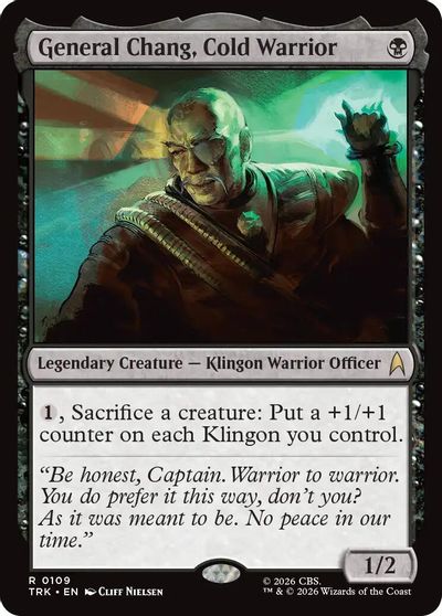 General Chang Cold Warrior