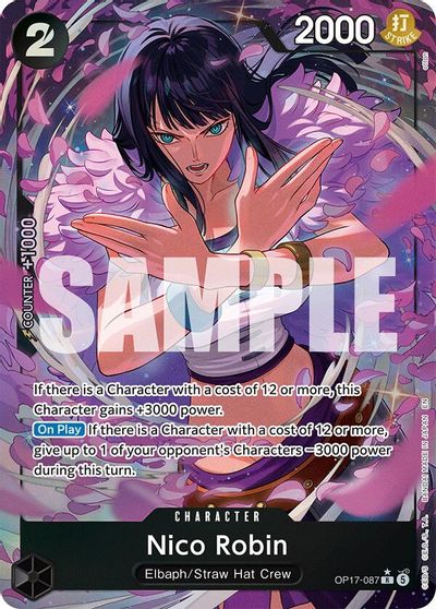 Nico Robin [Alternate Art] OP17-087