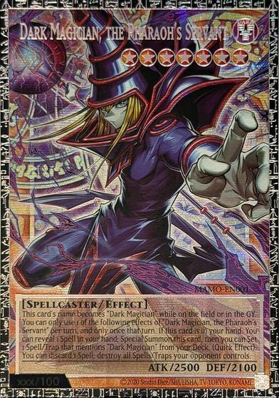 Dark Magician the Pharaohs Servant GMR