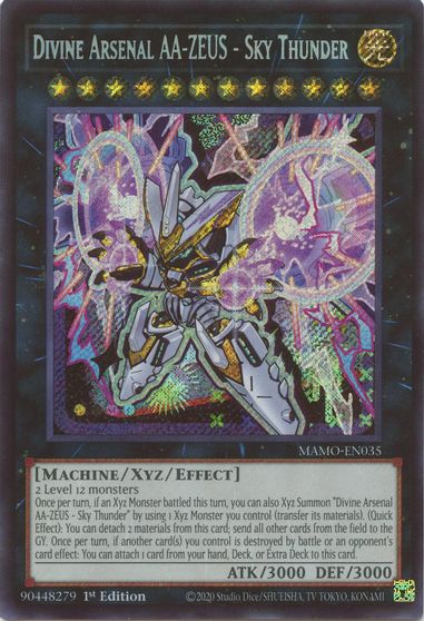 Divine Arsenal AA-ZEUS - Sky Thunder [Secret Rare] MAMO-EN035