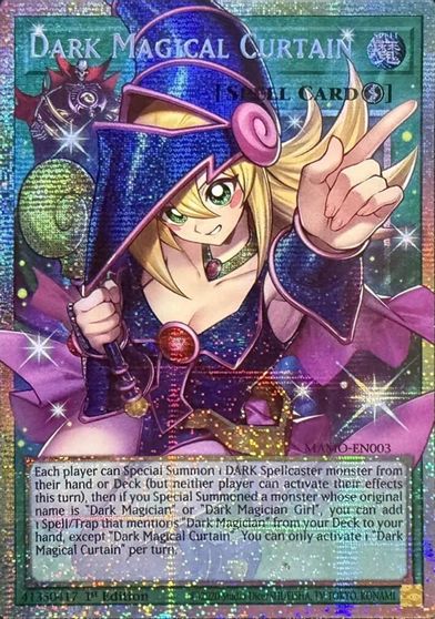 Dark Magical Curtain [Extended Art Starlight Rare] MAMO-EN003