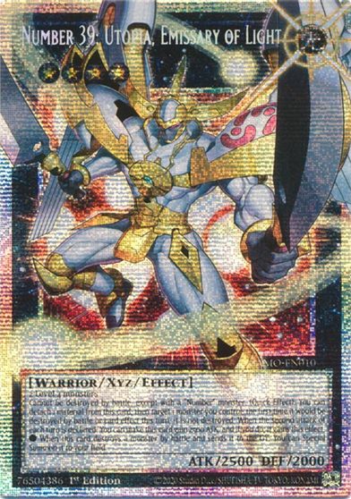 Number 39: Utopia, Emissary of Light [Extended Art Starlight Rare] MAMO-EN010