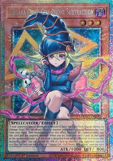 Gagaga Girl - Cell Phone Subtraction [Extended Art Starlight Rare] MAMO-EN012
