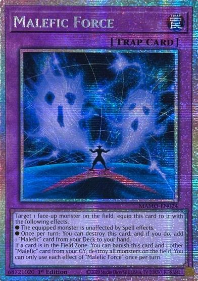 Malefic Force [Starlight Rare] MAMO-EN024