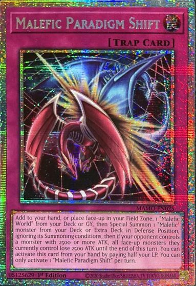 Malefic Paradigm Shift [Starlight Rare] MAMO-EN025