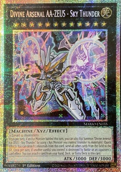Divine Arsenal AA-ZEUS - Sky Thunder [Starlight Rare] MAMO-EN035