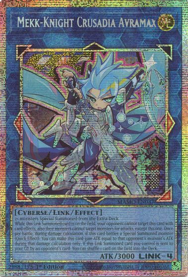 Mekk-Knight Crusadia Avramax [Starlight Rare] MAMO-EN037