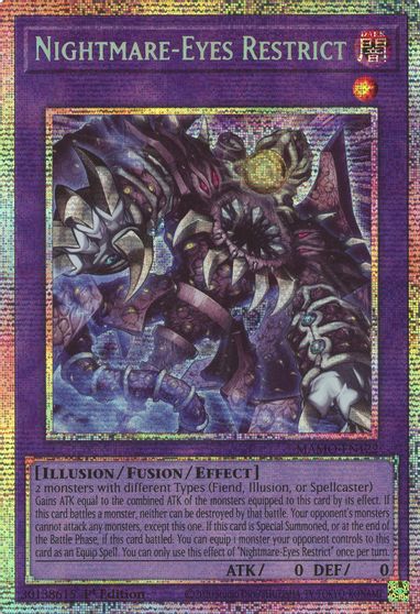 Nightmare-Eyes Restrict [Starlight Rare] MAMO-EN122