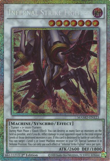 Infernal Strike Fighter [Starlight Rare] MAMO-EN123