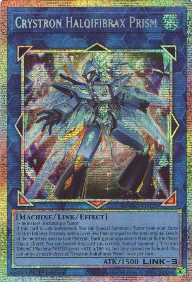 Crystron Halqifibrax Prism [Starlight Rare] MAMO-EN126