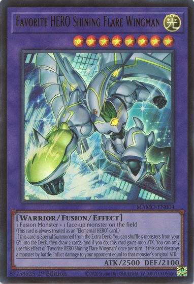 Favorite HERO Shining Flare Wingman MAMO-EN004