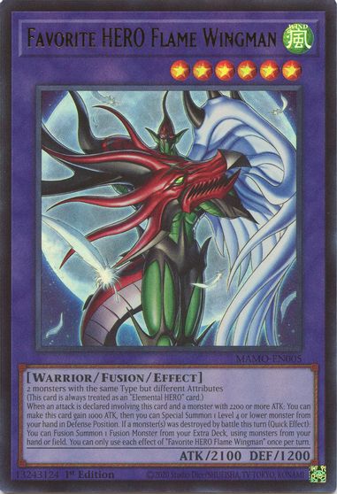 Favorite HERO Flame Wingman MAMO-EN005