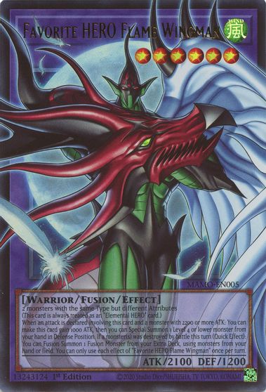 Favorite HERO Flame Wingman [Extended Art] MAMO-EN005
