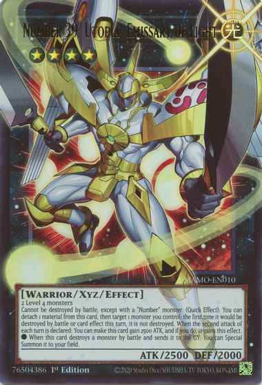 Number 39: Utopia, Emissary of Light [Extended Art] MAMO-EN010
