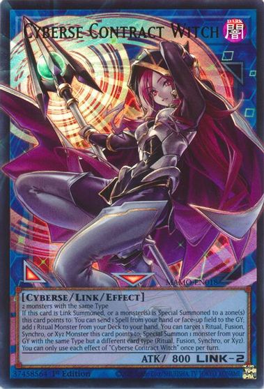 Cyberse Contract Witch [Extended Art] MAMO-EN018