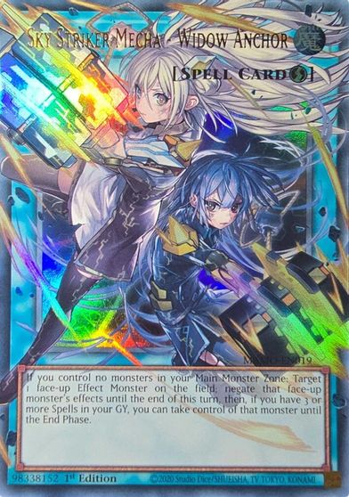 Sky Striker Mecha - Widow Anchor [Extended Art] MAMO-EN019