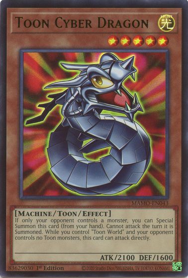 Toon Cyber Dragon MAMO-EN043