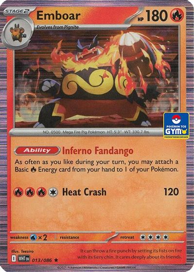 Emboar 013 086 GYM