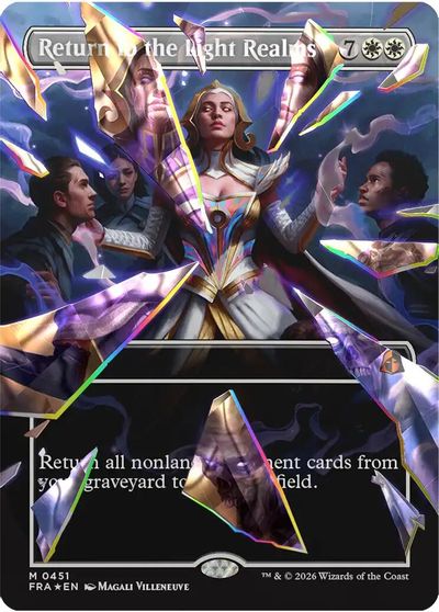 Return to the Light Realms (Borderless) (Facet Foil) (0451)